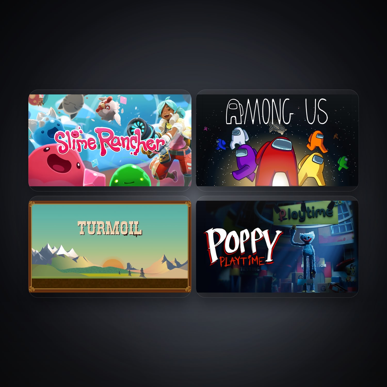 Epic Slime Rancher + Among Us — AR — 4 games — HabibiAccounts