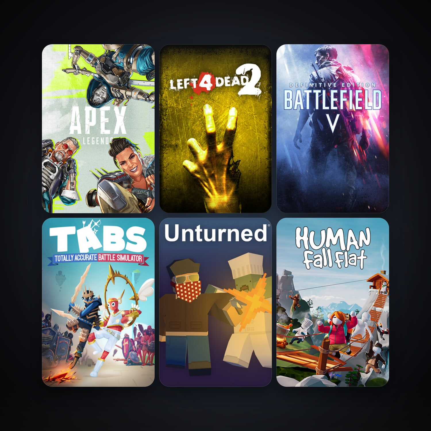 Left 4 Dead + Left 4 Dead 2, 21 games, clean — HabibiAccounts
