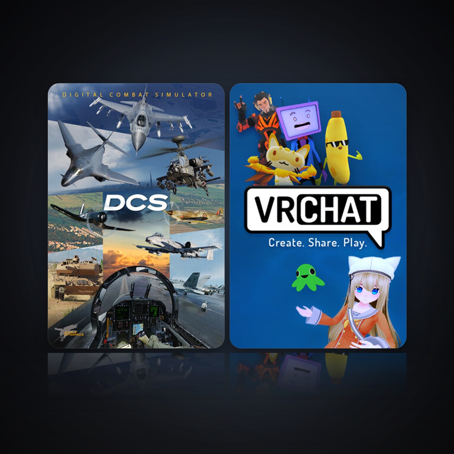 DCS World Steam Edition & VRChat — HabibiAccounts