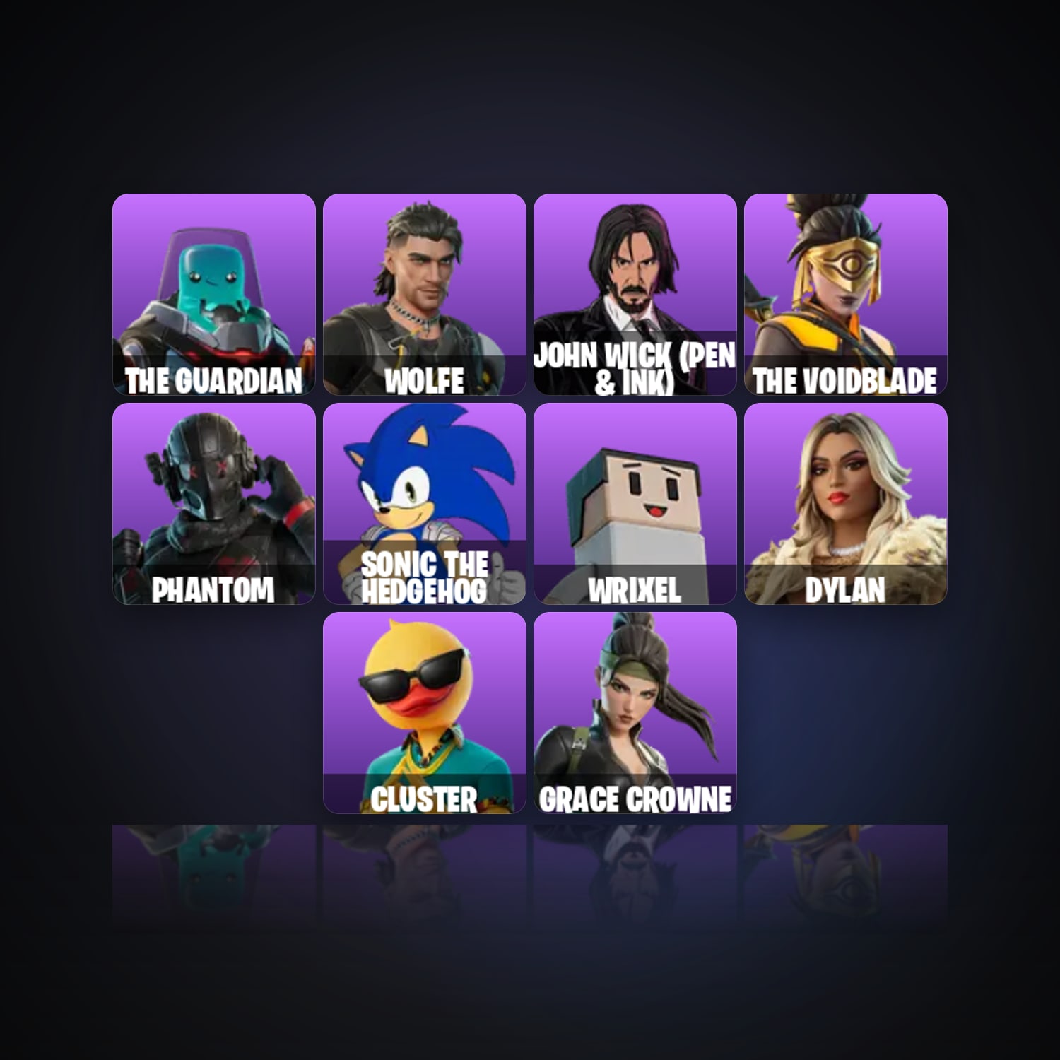Fortnite | 14 Skins | 100 V-Bucks | Level 219 | 23 Wins — HabibiAccounts