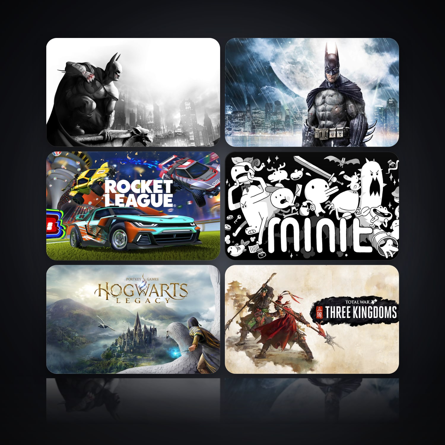Batman Arkham City - Game of the Year Edition & Batman Arkham Asylum Game of the Year Edition | 31 Games — HabibiAccounts