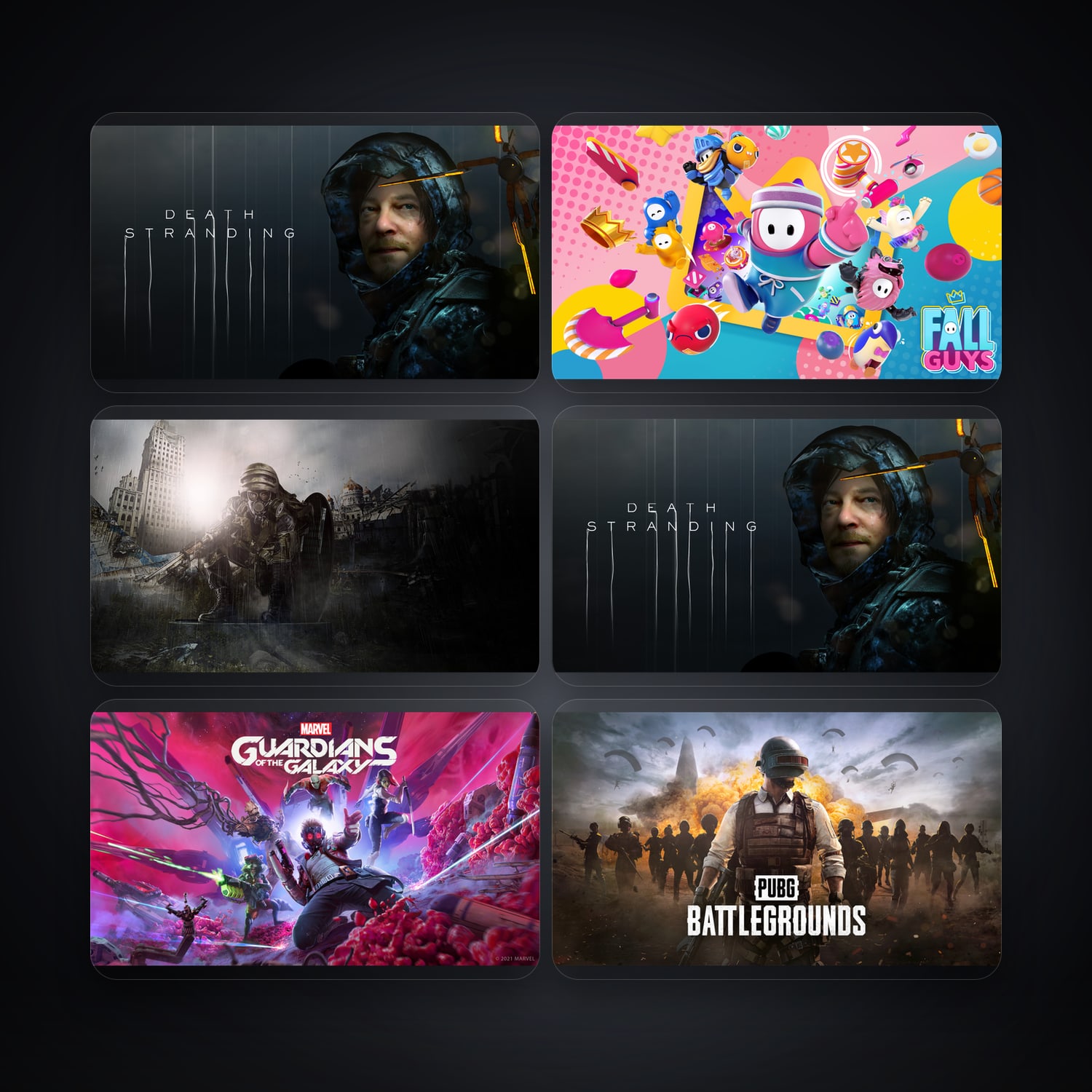 هالحساب إبك فيه Death Stranding وFall Guys، PE، 9 ألعاب — HabibiAccounts