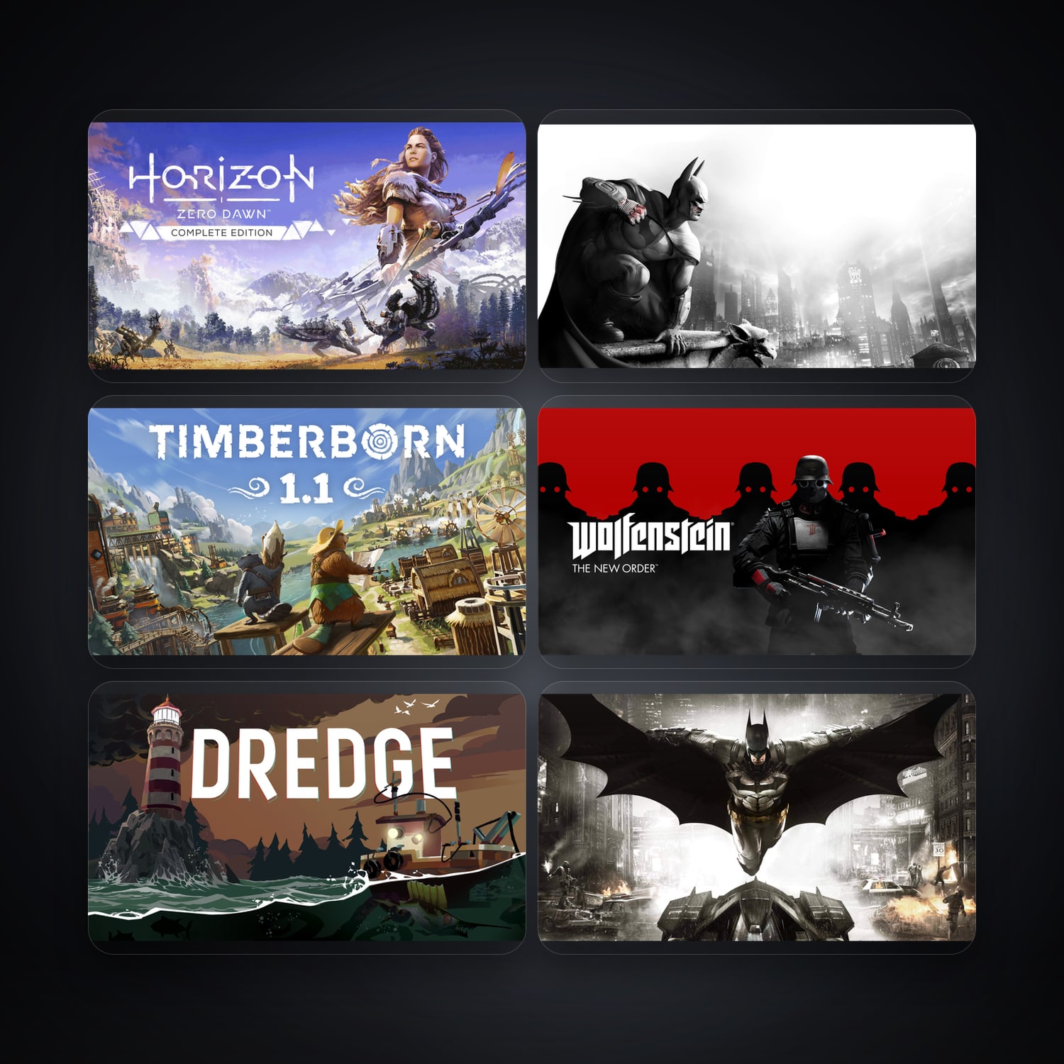 Horizon Zero Dawn Complete Edition & Batman Arkham City - Game of the Year Edition | 672 لعبة — HabibiAccounts