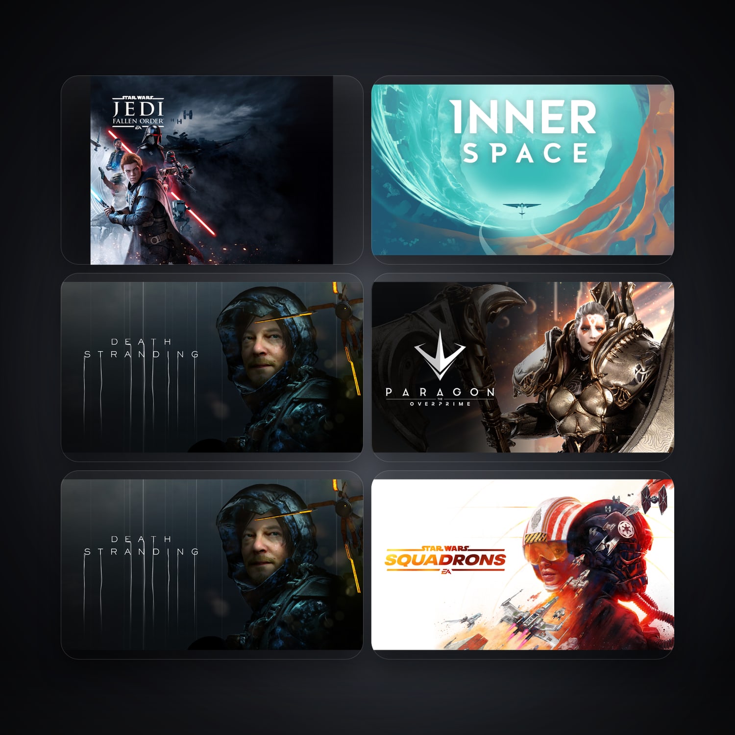 Epic Star Wars: Jedi Fallen Order + InnerSpace — TH — 10 games — HabibiAccounts