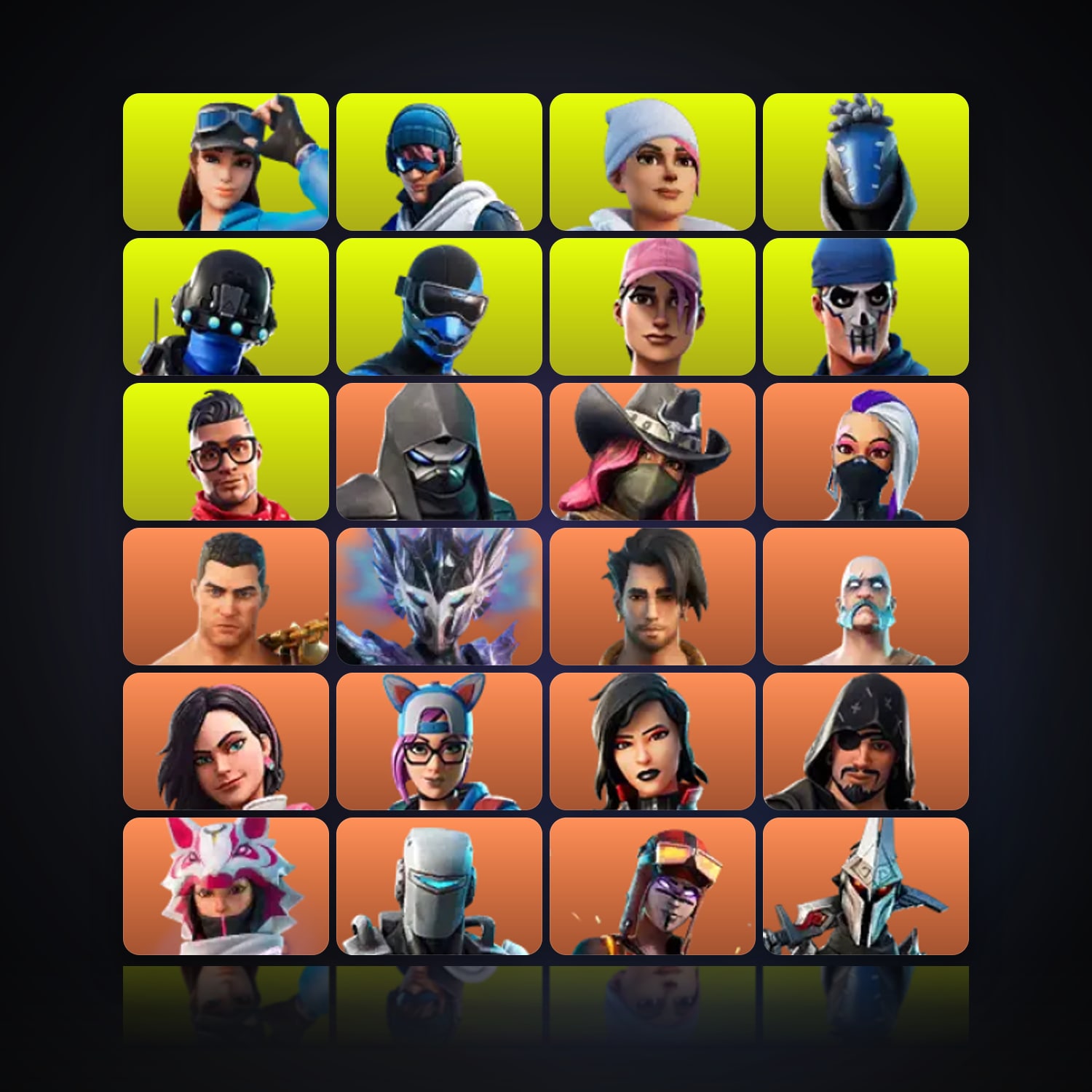 Fortnite | 155 Skins | 700 V-Bucks | Level 3344 | 392 Wins — HabibiAccounts