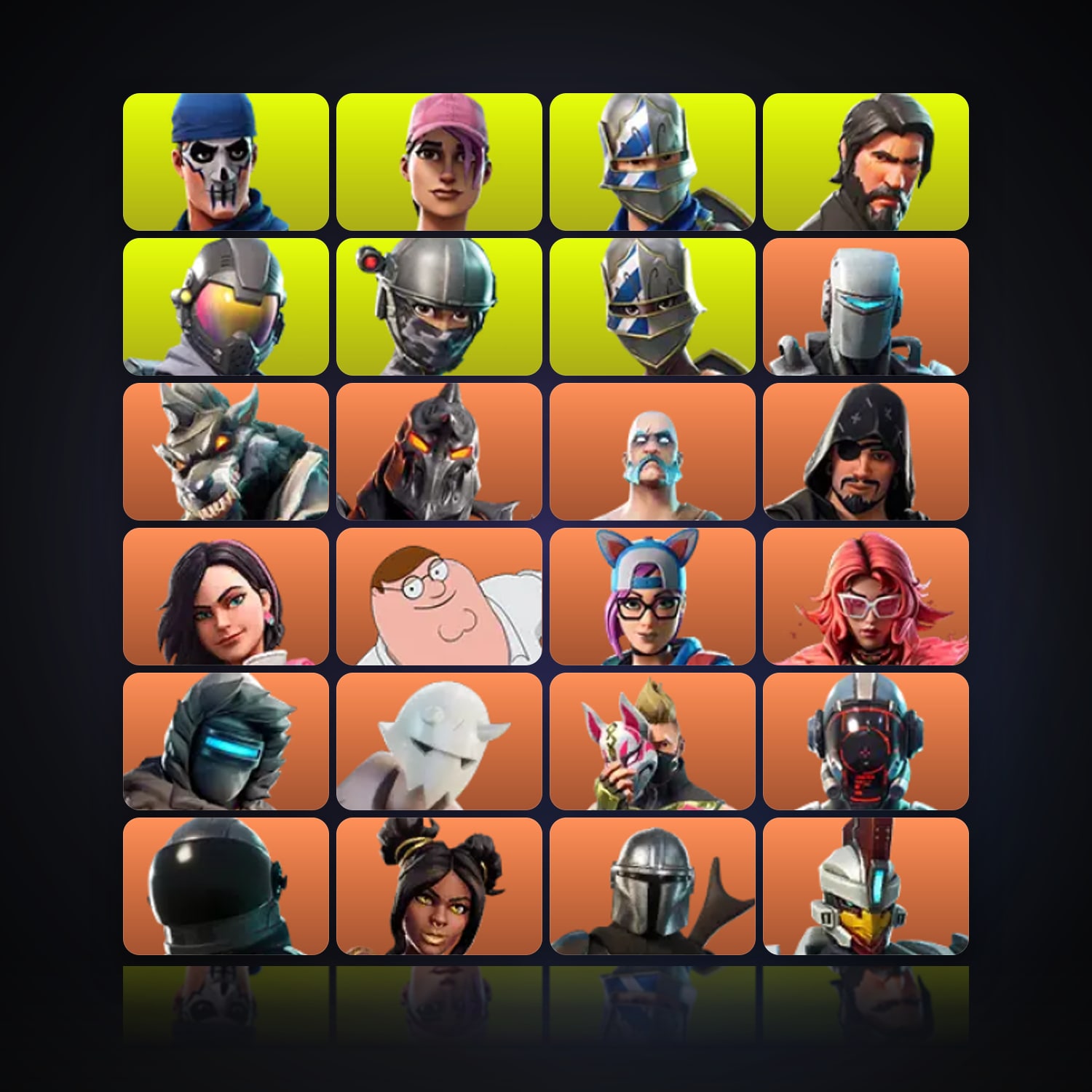Fortnite | 147 Skins | 200 V-Bucks | Level 1716 | 148 Wins — HabibiAccounts