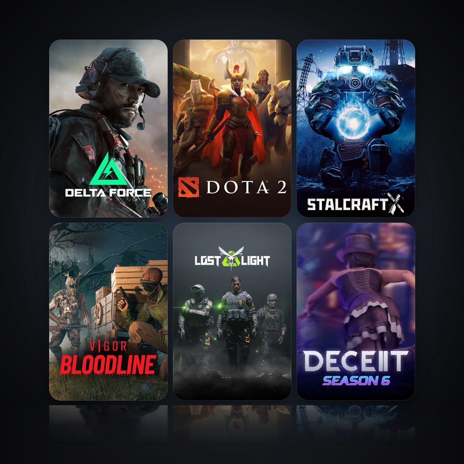 Delta Force: Hawk Ops & Dota 2 | 18 Games | Clean — HabibiAccounts