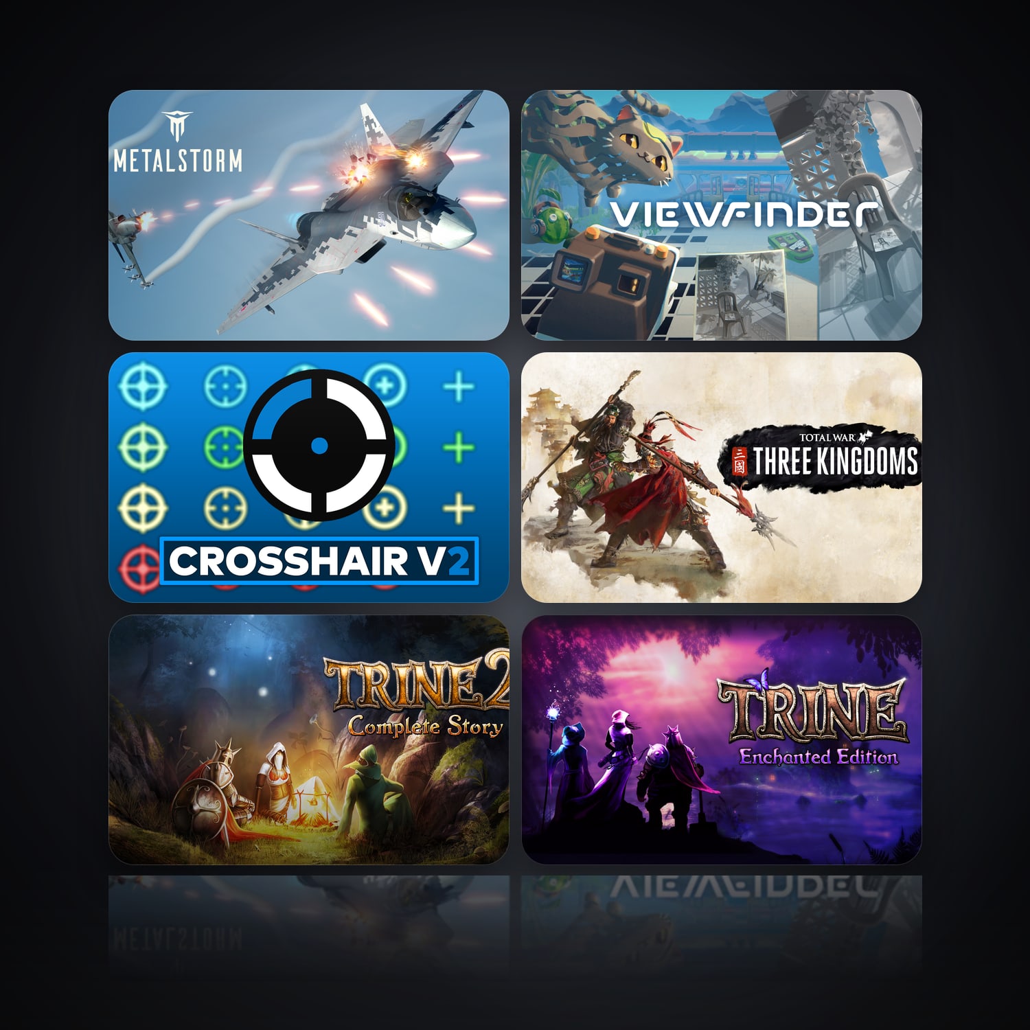Metalstorm & Viewfinder | 15 Games — HabibiAccounts
