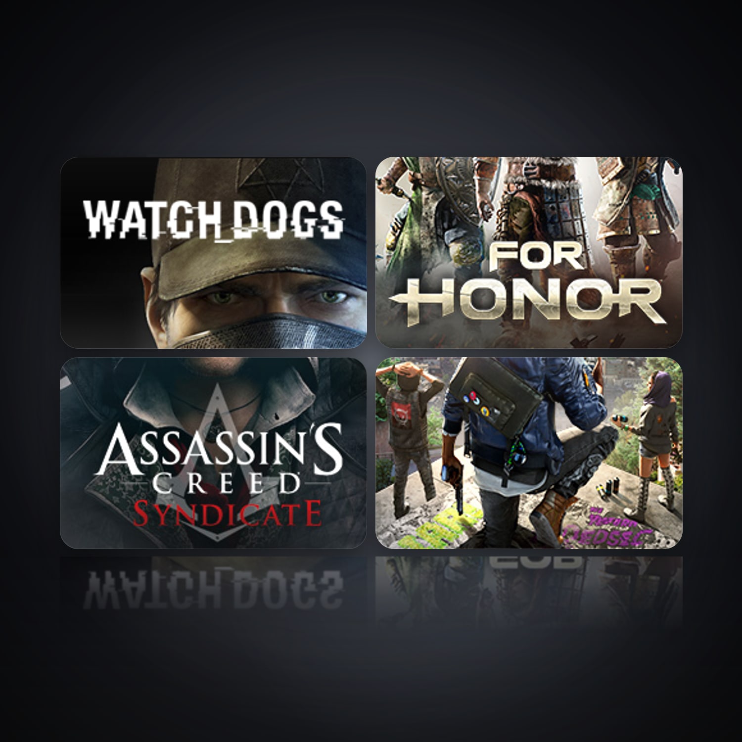 Watch_Dogs & For Honor | 4 Games — HabibiAccounts