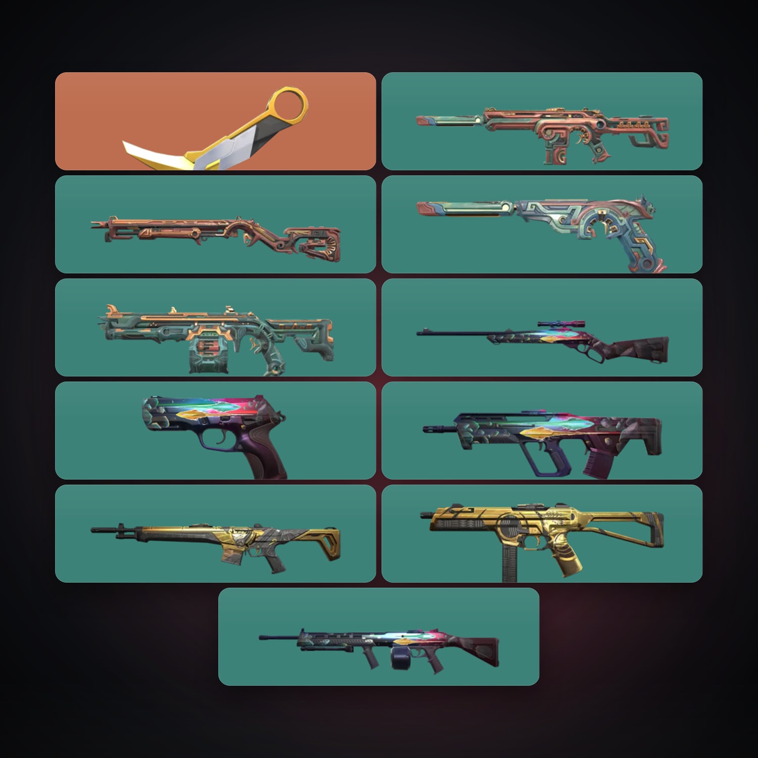 AP Iron 3 locker — 1 knives, 11 skins, lvl 23 — HabibiAccounts