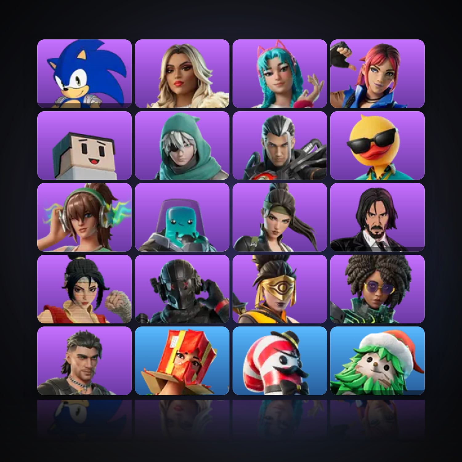 Fortnite | 21 Skins | 700 V-Bucks | Level 261 | 18 Wins — HabibiAccounts