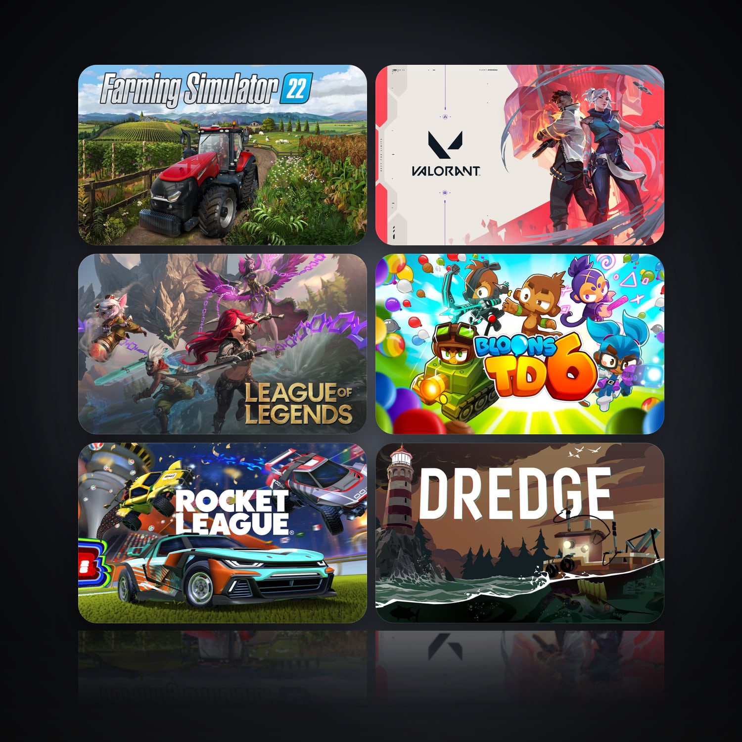 Farming Simulator 22 & VALORANT | 59 Games — HabibiAccounts