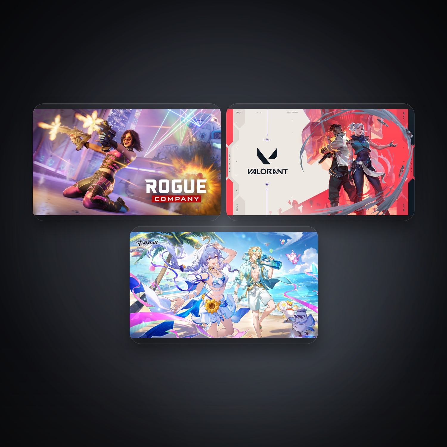 Rogue Company & VALORANT | 3 Games — HabibiAccounts