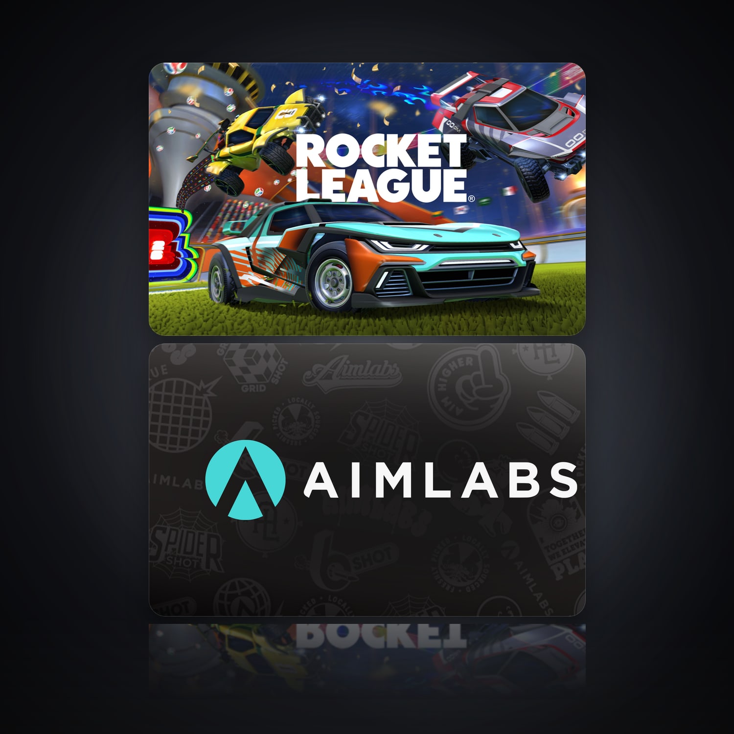 Rocket League & Aimlabs | 2 Games — HabibiAccounts