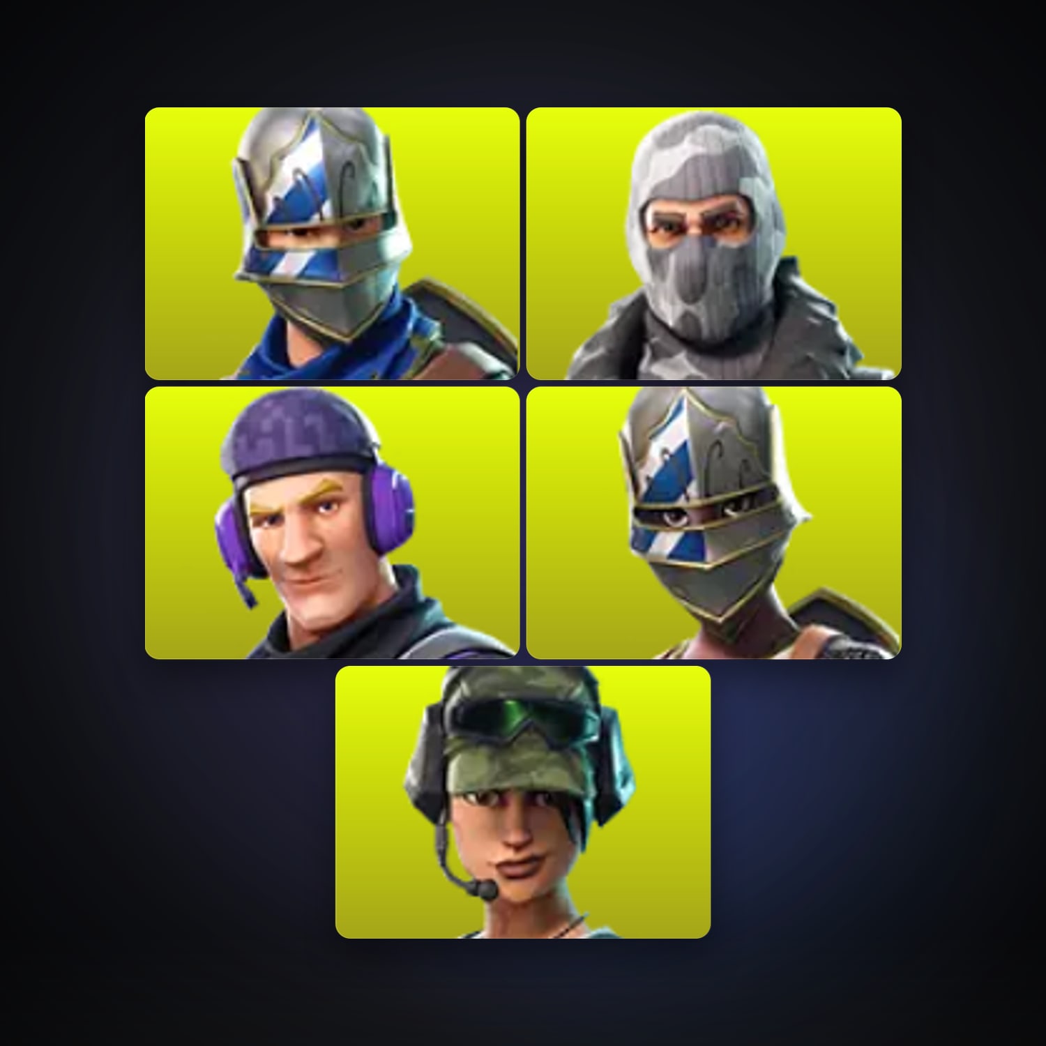 Blue Squire — Havoc — 5 skins — 450 V-Bucks — lvl 131 — HabibiAccounts