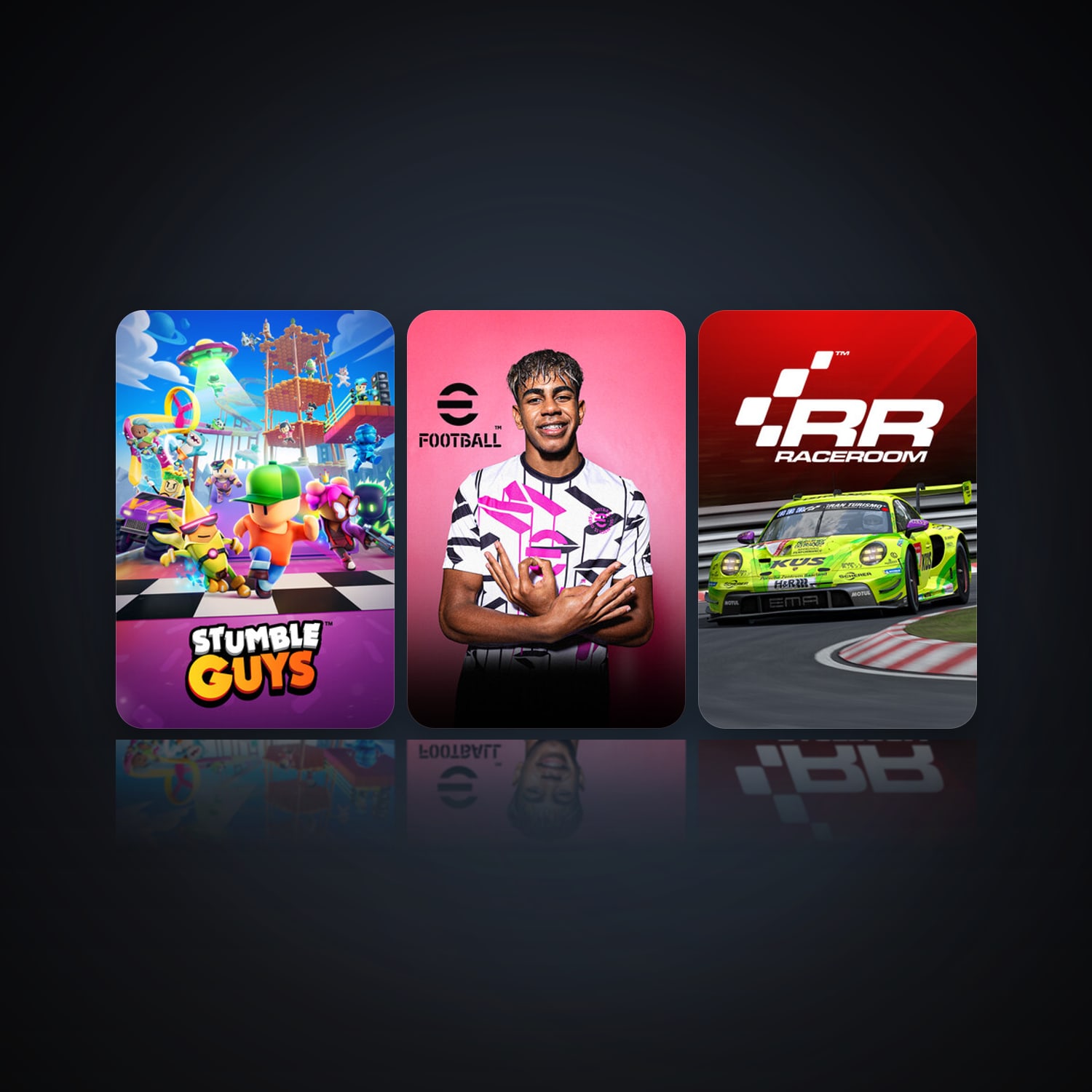Stumble Guys & eFootball 2024 — HabibiAccounts