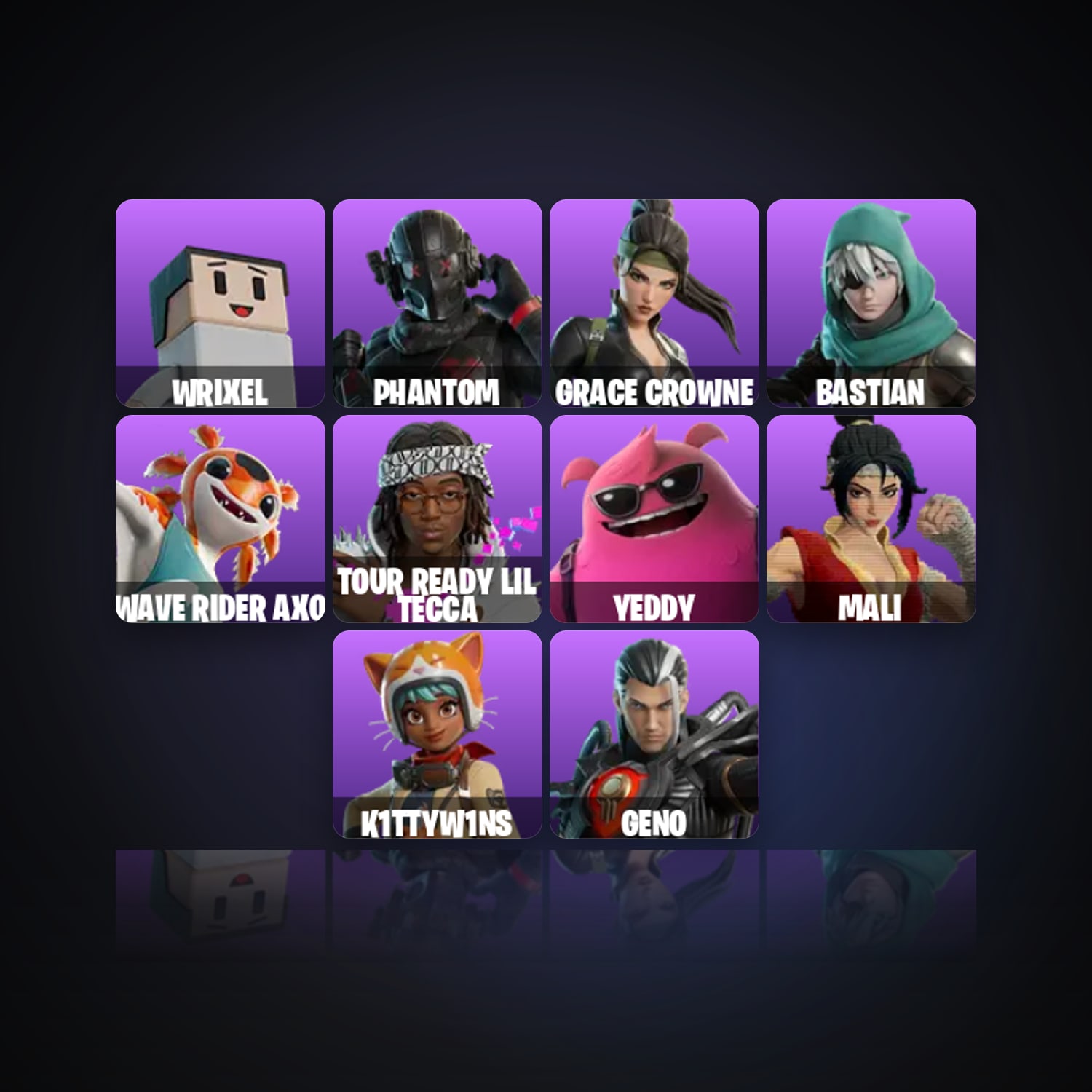 Fortnite | 11 Skins | 100 V-Bucks | Level 265 | 26 Wins — HabibiAccounts