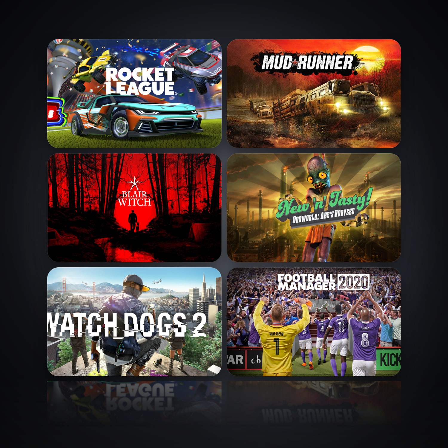 Rocket League & MudRunner | 21 Games — HabibiAccounts