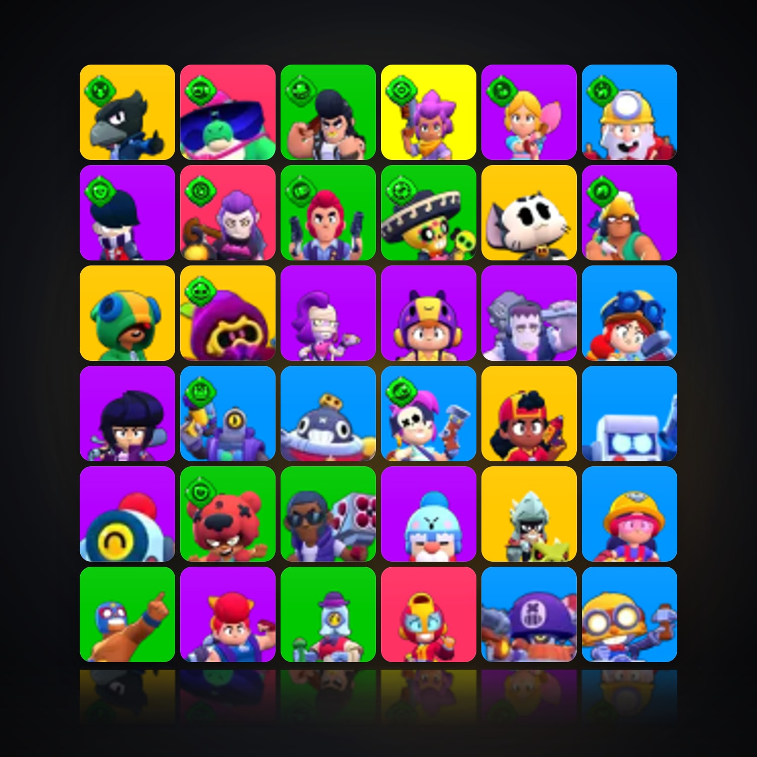 106 Brawlers | 42K Trophies — HabibiAccounts