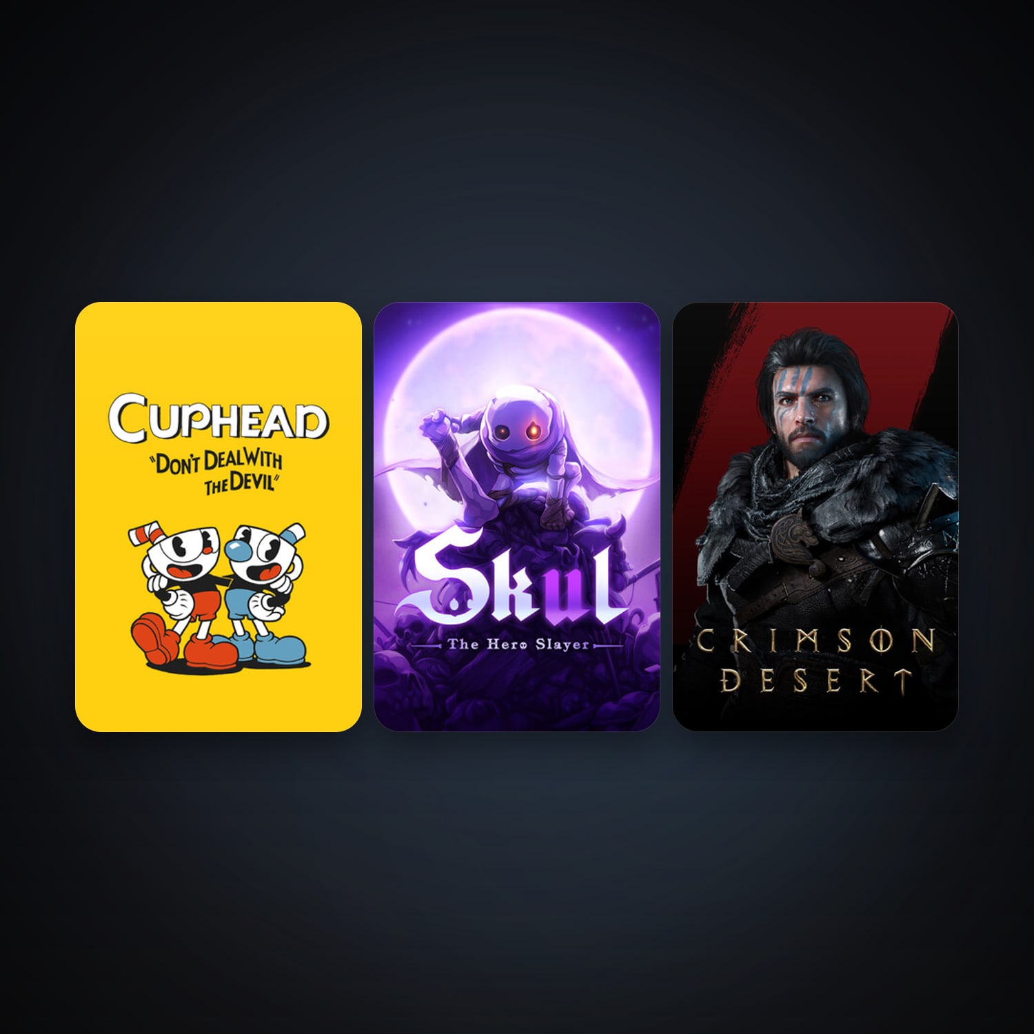 Cuphead + Skul: The Hero Slayer, 5 games, clean — HabibiAccounts