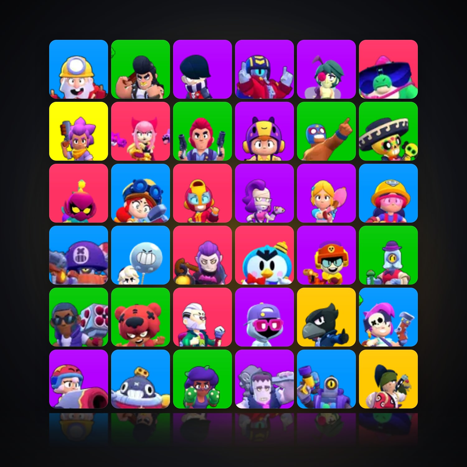 44 Brawlers | 5.9K Trophies — HabibiAccounts