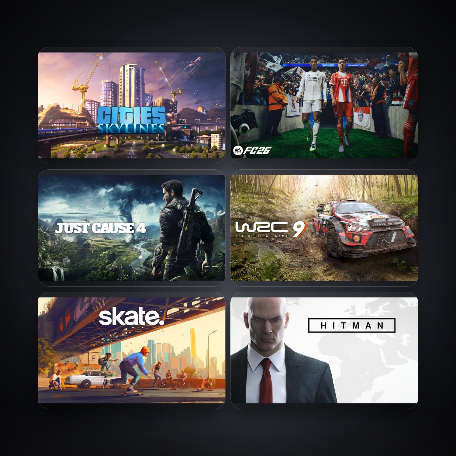 Cities Skylines & EA SPORTS FC 26 | 69 Games — HabibiAccounts