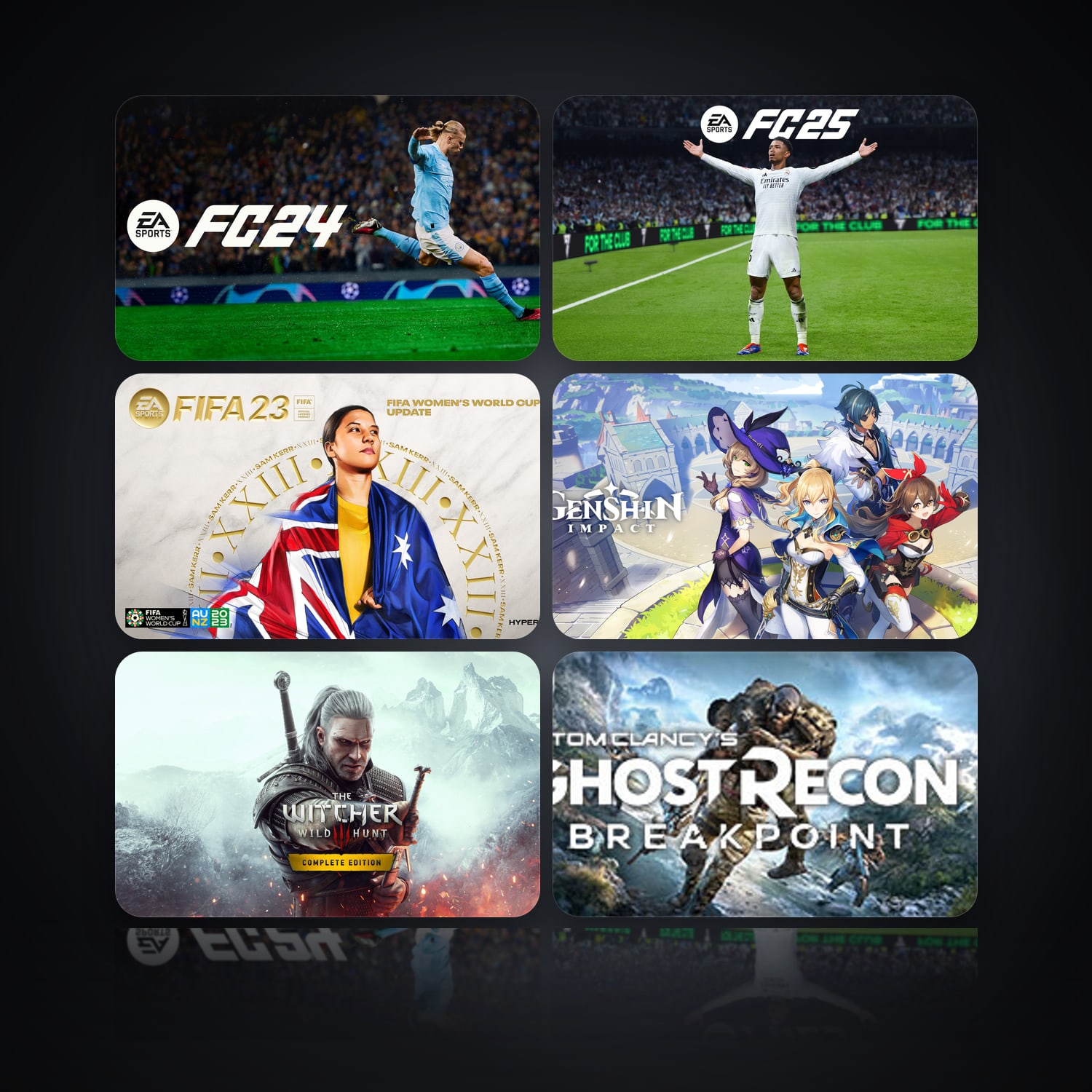 EA SPORTS FC 24 & EA SPORTS FC 25 | 348 Games — HabibiAccounts