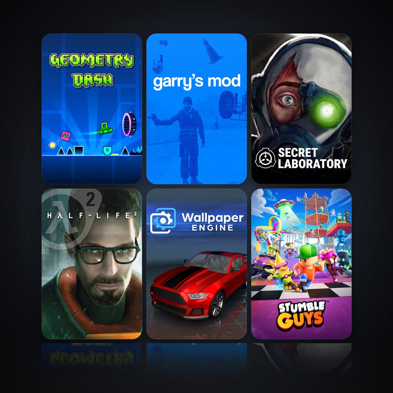 Geometry Dash & Garry's Mod | 43 Games | Has VAC — HabibiAccounts