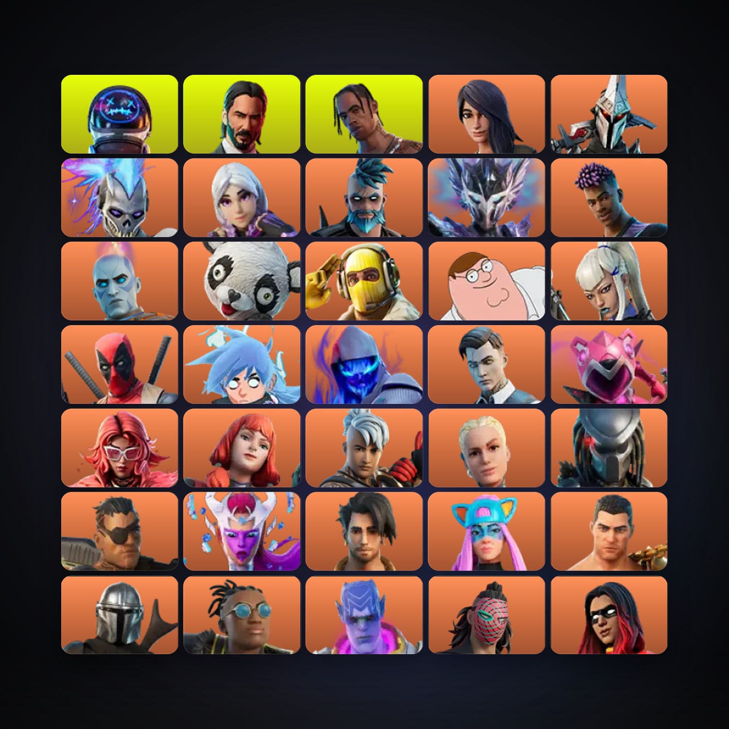 Fortnite | 346 Skins | 2.9K V-Bucks | Level 3075 | 391 Wins — HabibiAccounts