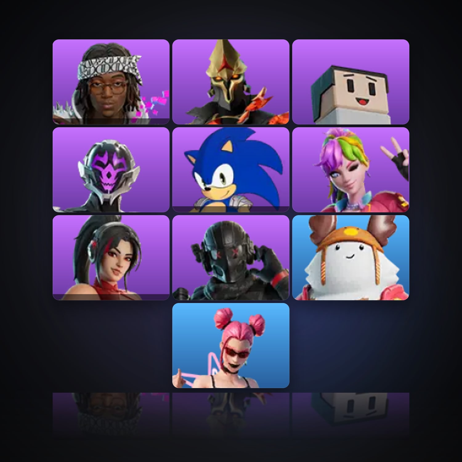 Fortnite | 10 Skins | 1.5K V-Bucks | Level 271 | 16 Wins — HabibiAccounts
