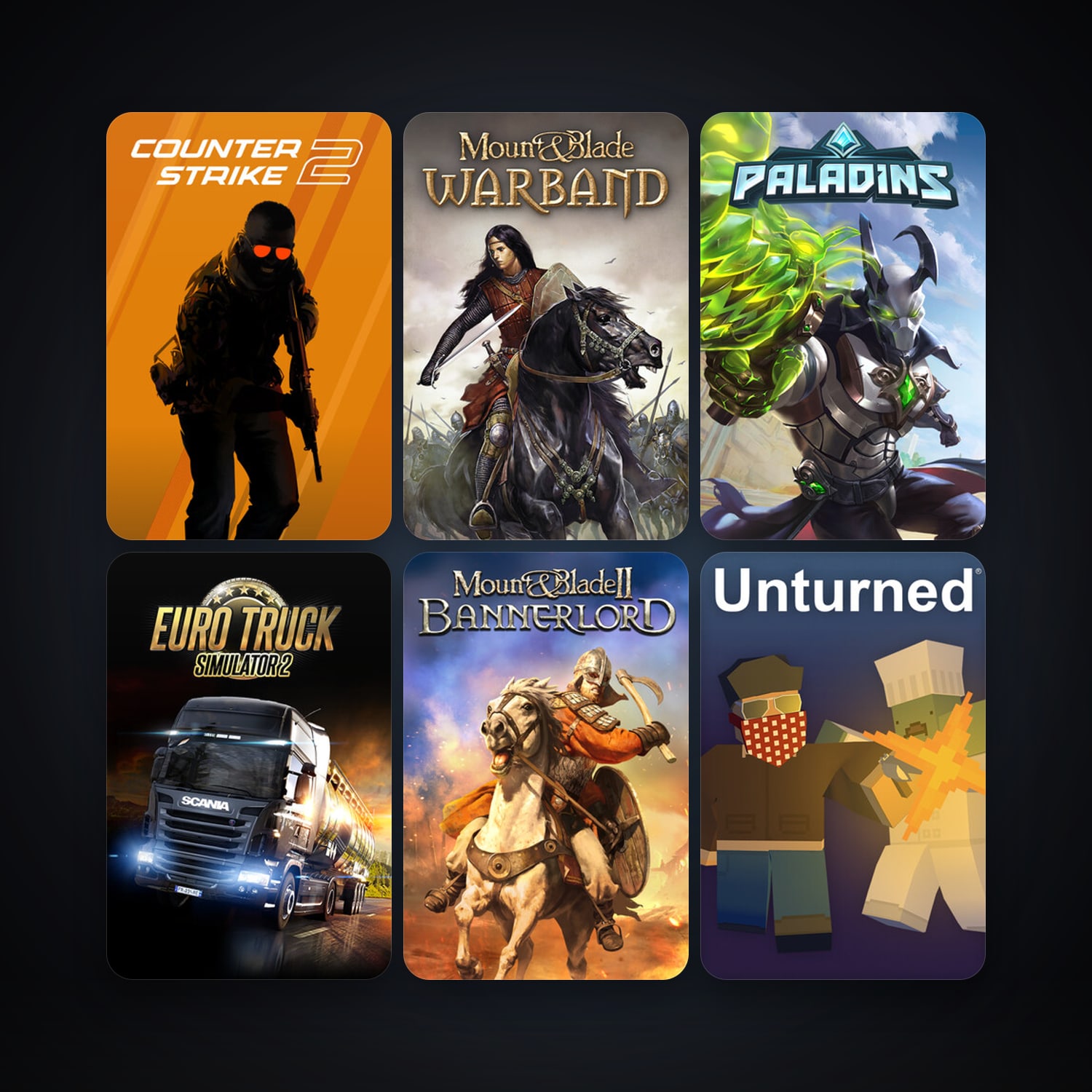 CS2 Prime & Mount & Blade: Warband | Level 13 | 130 Games | Clean — HabibiAccounts