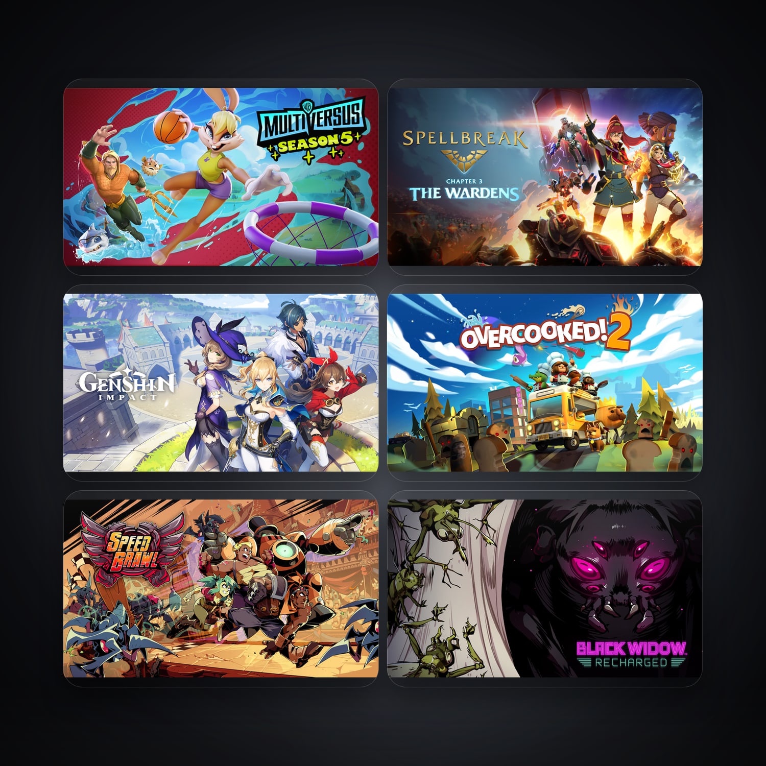 هالحساب إبك فيه MultiVersus وSpellbreak، BR، 18 ألعاب — HabibiAccounts