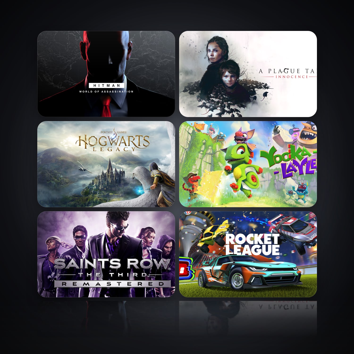 HITMAN 3 & A Plague Tale: Innocence | 12 Games — HabibiAccounts