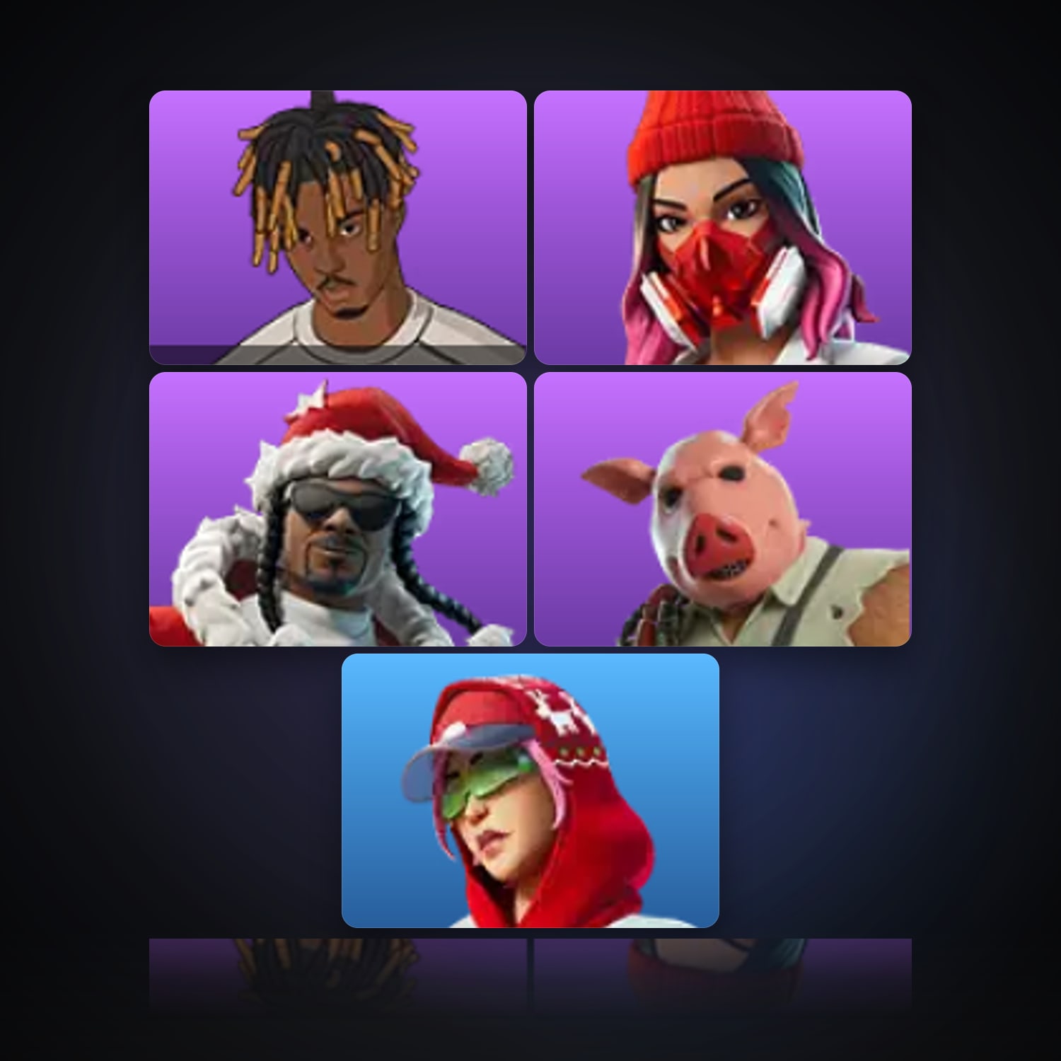 Fortnite | 5 Skins | 400 V-Bucks | Level 290 | 17 Wins — HabibiAccounts
