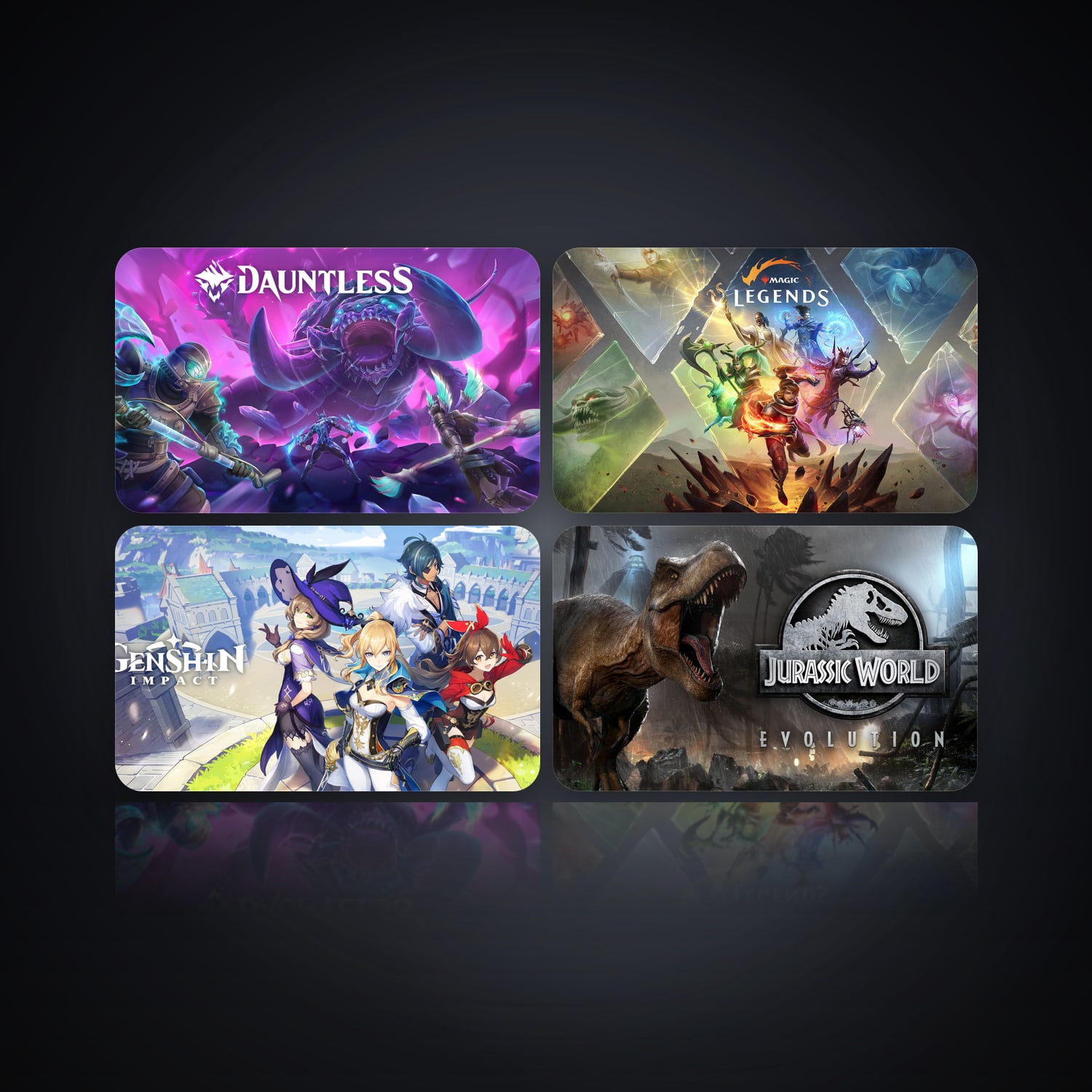 Dauntless & Magic: Legends | 5 Games — HabibiAccounts