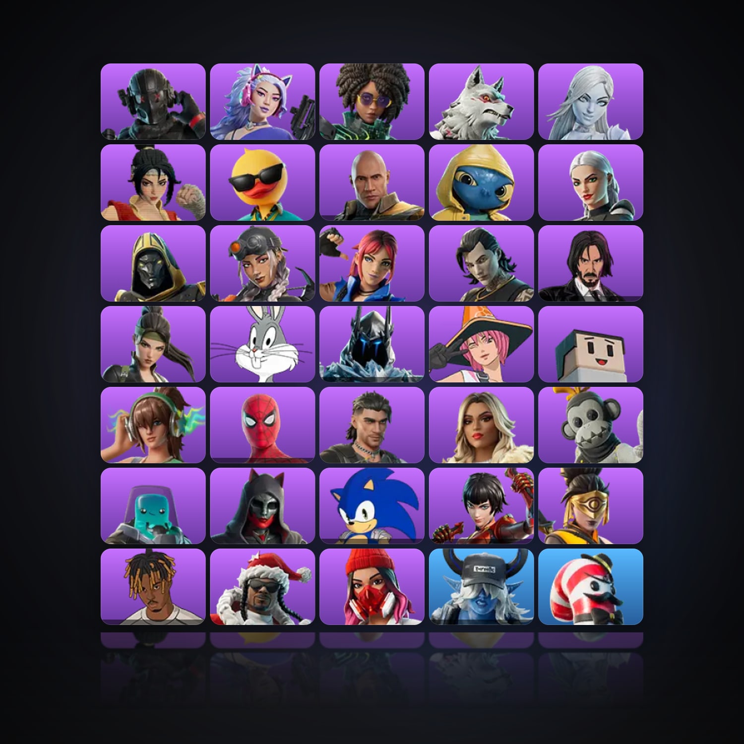 Fortnite | 40 Skins | 1.9K V-Bucks | Level 2068 | 226 Wins — HabibiAccounts