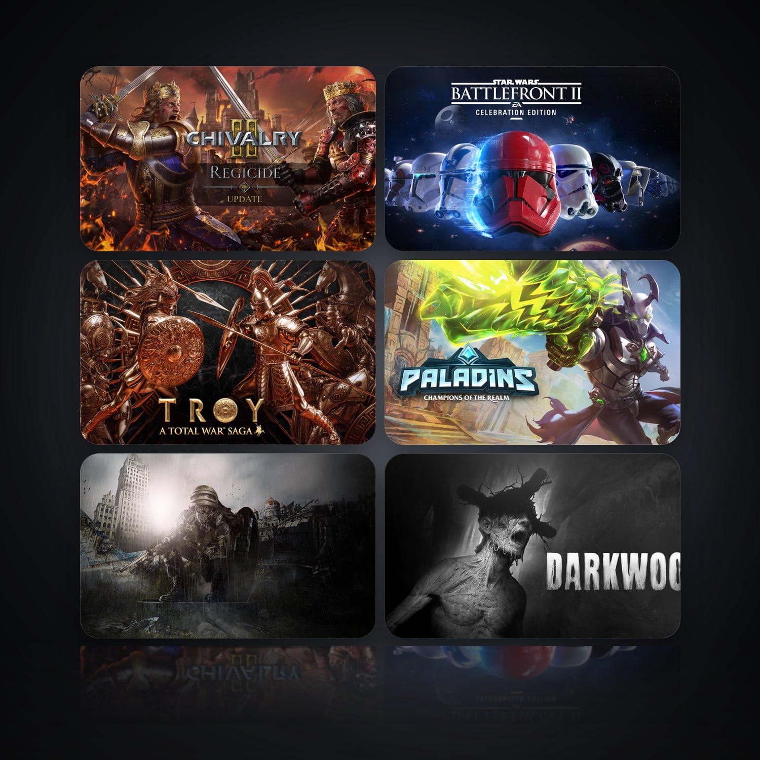 Chivalry 2 & STAR WARS Battlefront II: Celebration Edition | 200 Games — HabibiAccounts