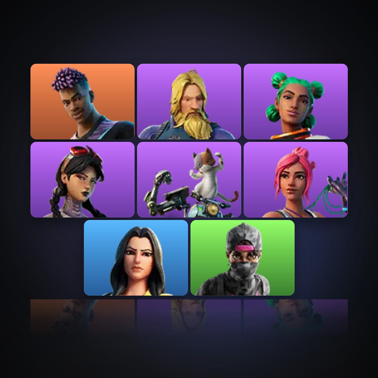 Fortnite | 8 Skins | 100 V-Bucks | Level 203 | 26 Wins — HabibiAccounts