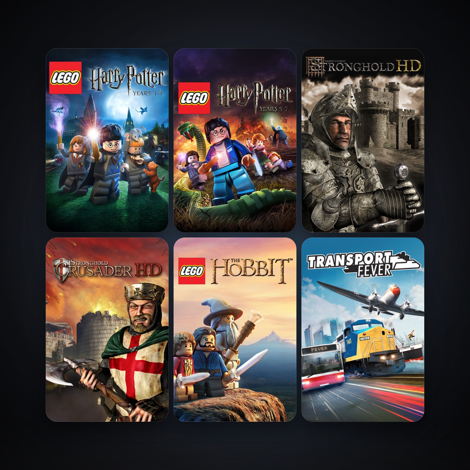 LEGO Harry Potter: Years 1-4 + Stronghold HD, 18 games, clean — HabibiAccounts