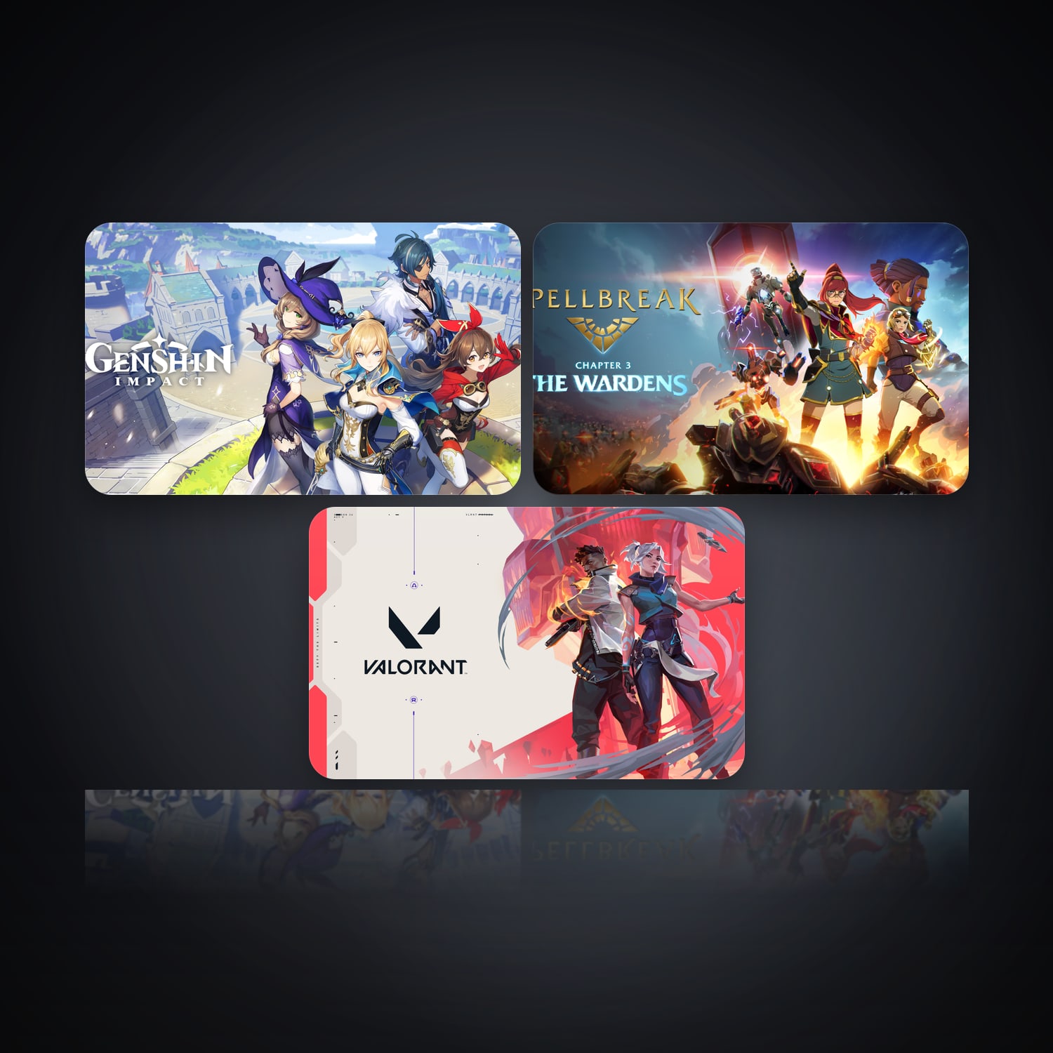 Genshin Impact & Spellbreak | 3 Games — HabibiAccounts