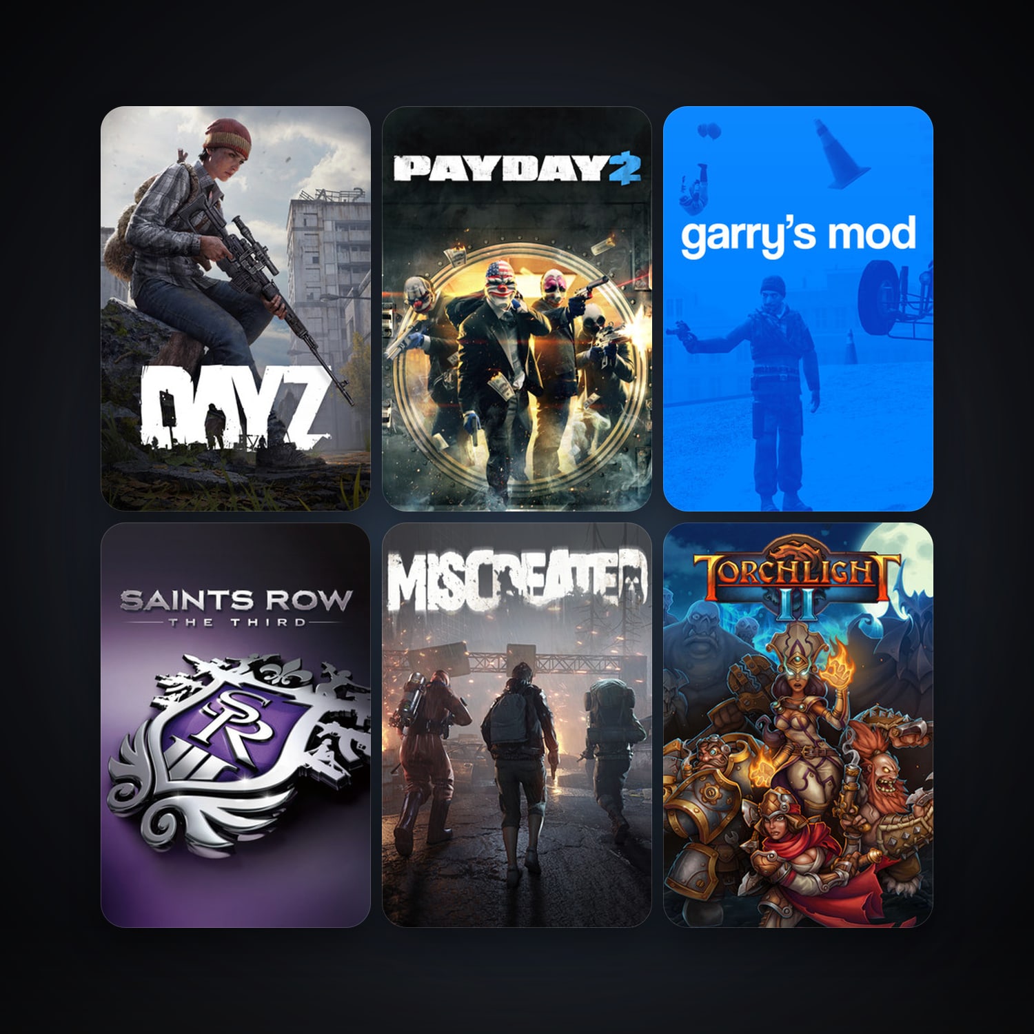Garry's Mod + Saints Row: The Third, 38 games, clean — HabibiAccounts
