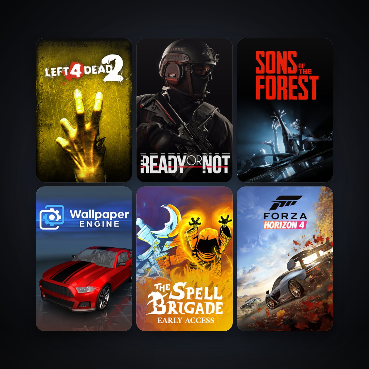 Left 4 Dead 2 + Dead Island: Riptide Definitive Edition, 17 games, clean — HabibiAccounts