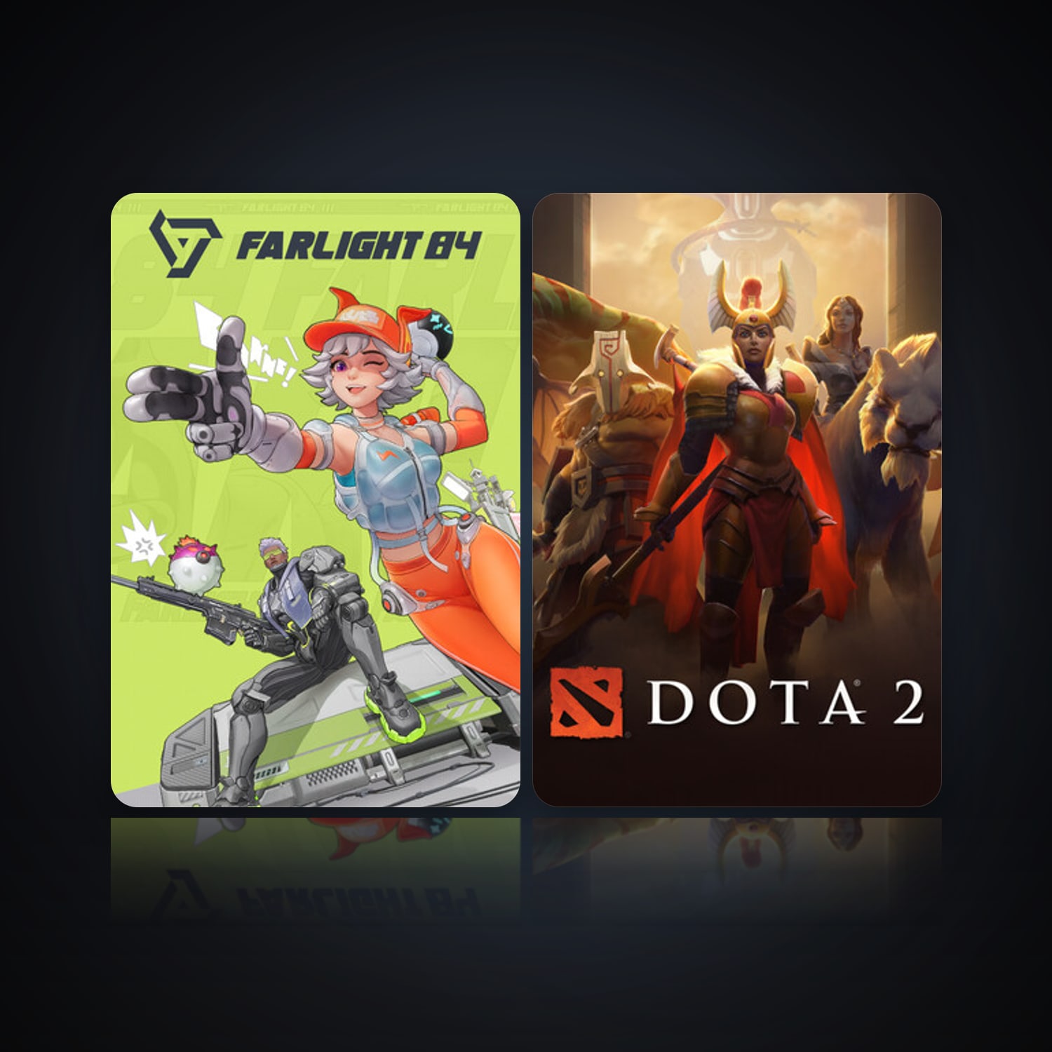 Farlight 84 & Dota 2 — HabibiAccounts
