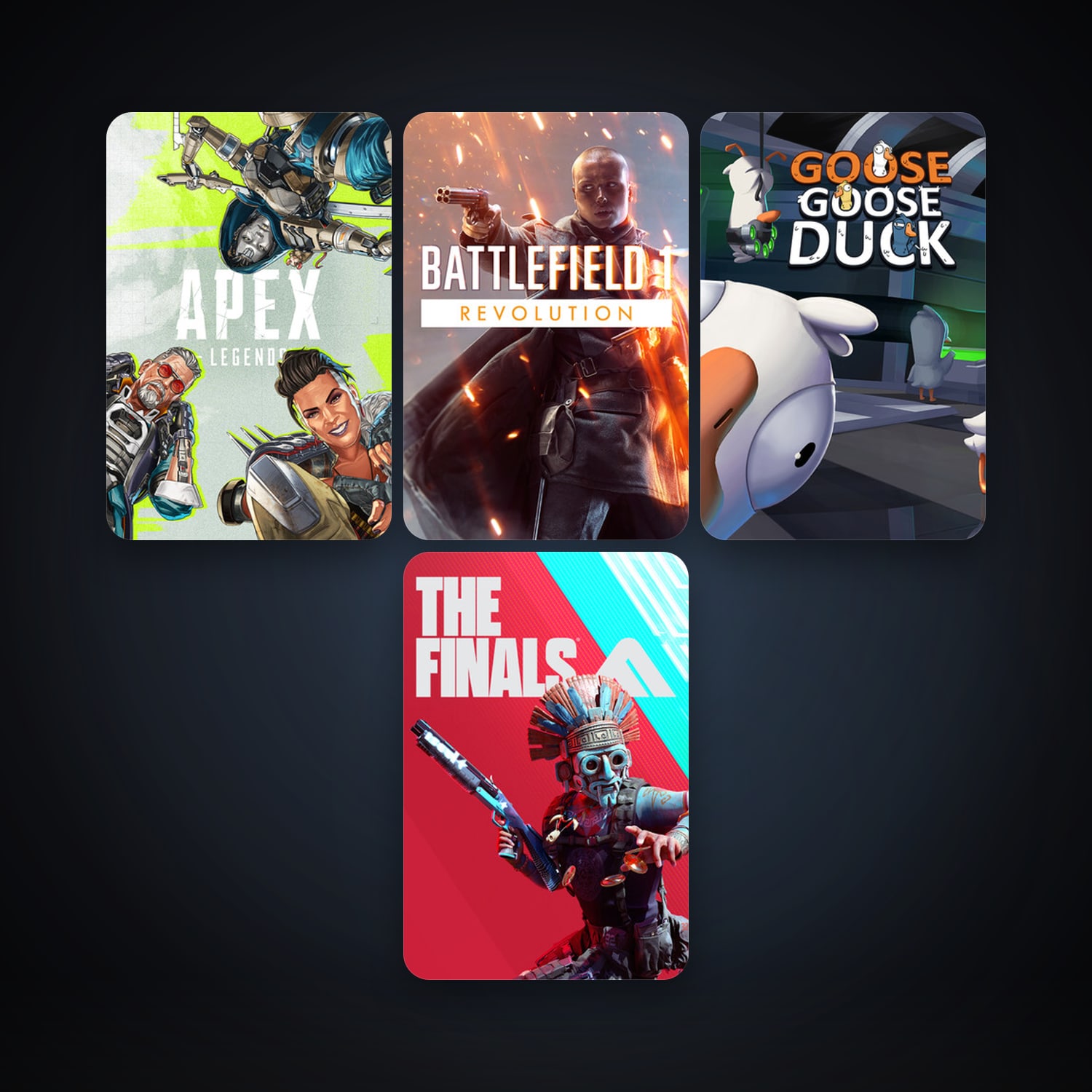 Apex Legends + NARAKA: BLADEPOINT, 6 games, clean — HabibiAccounts