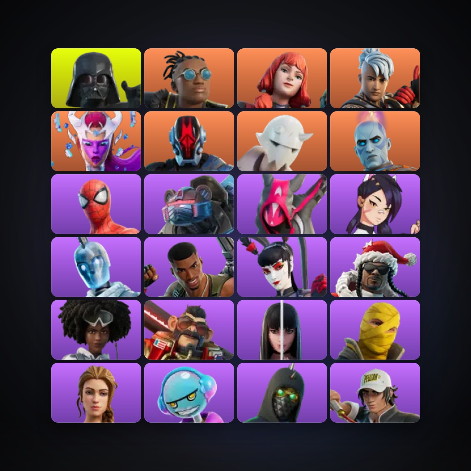 Fortnite | 80 Skins | 1.4K V-Bucks | Level 1955 | 158 Wins — HabibiAccounts