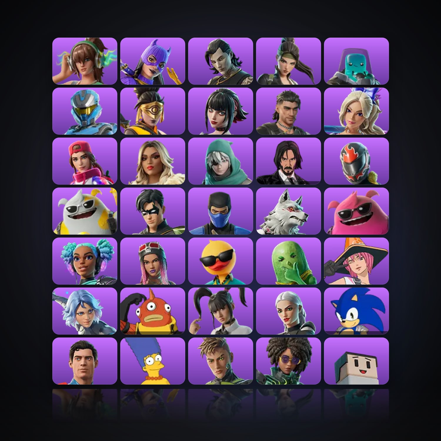 Fortnite | 39 Skins | 500 V-Bucks | Level 791 | 77 Wins — HabibiAccounts