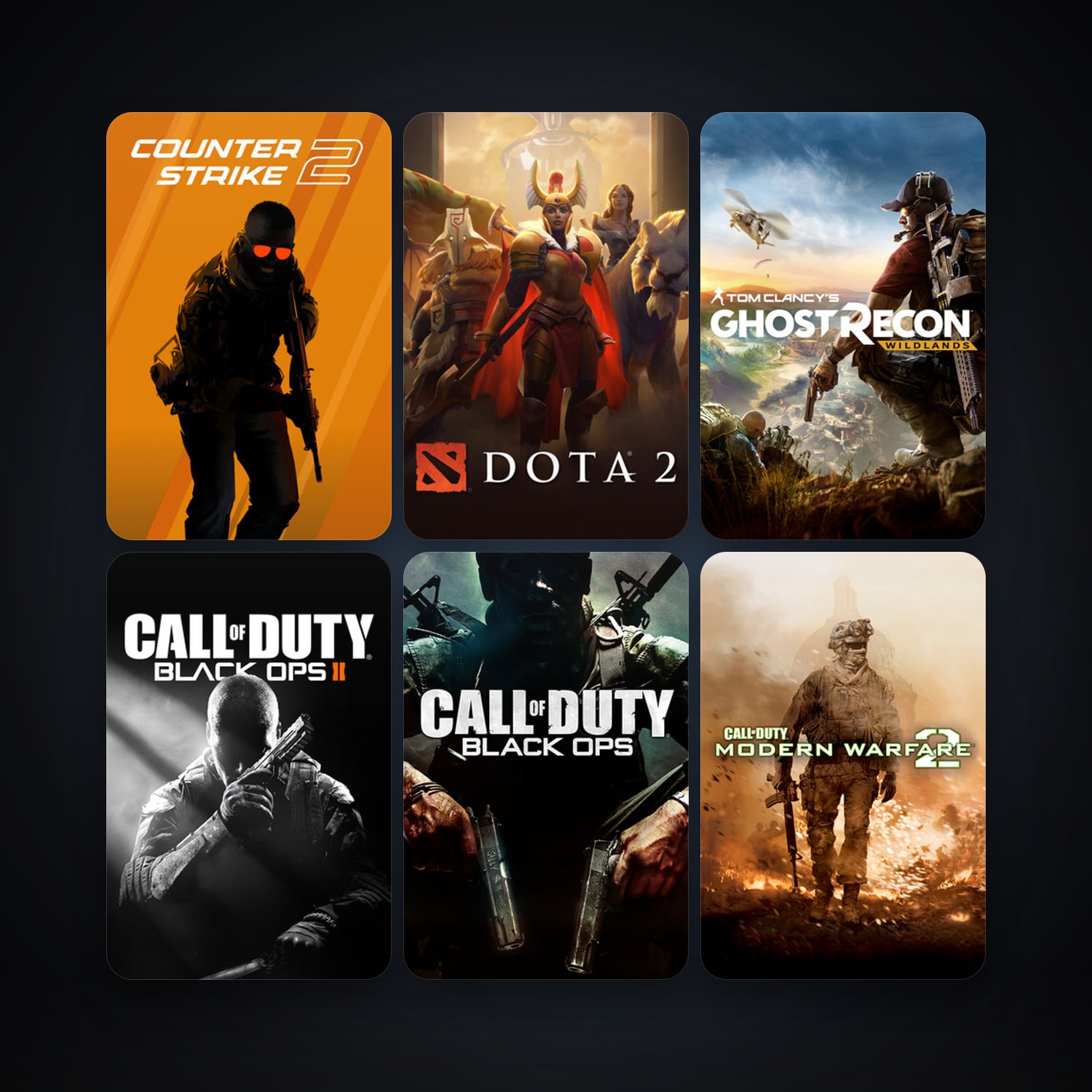 Dota 2 + CS2 Prime, 16 games, clean — HabibiAccounts