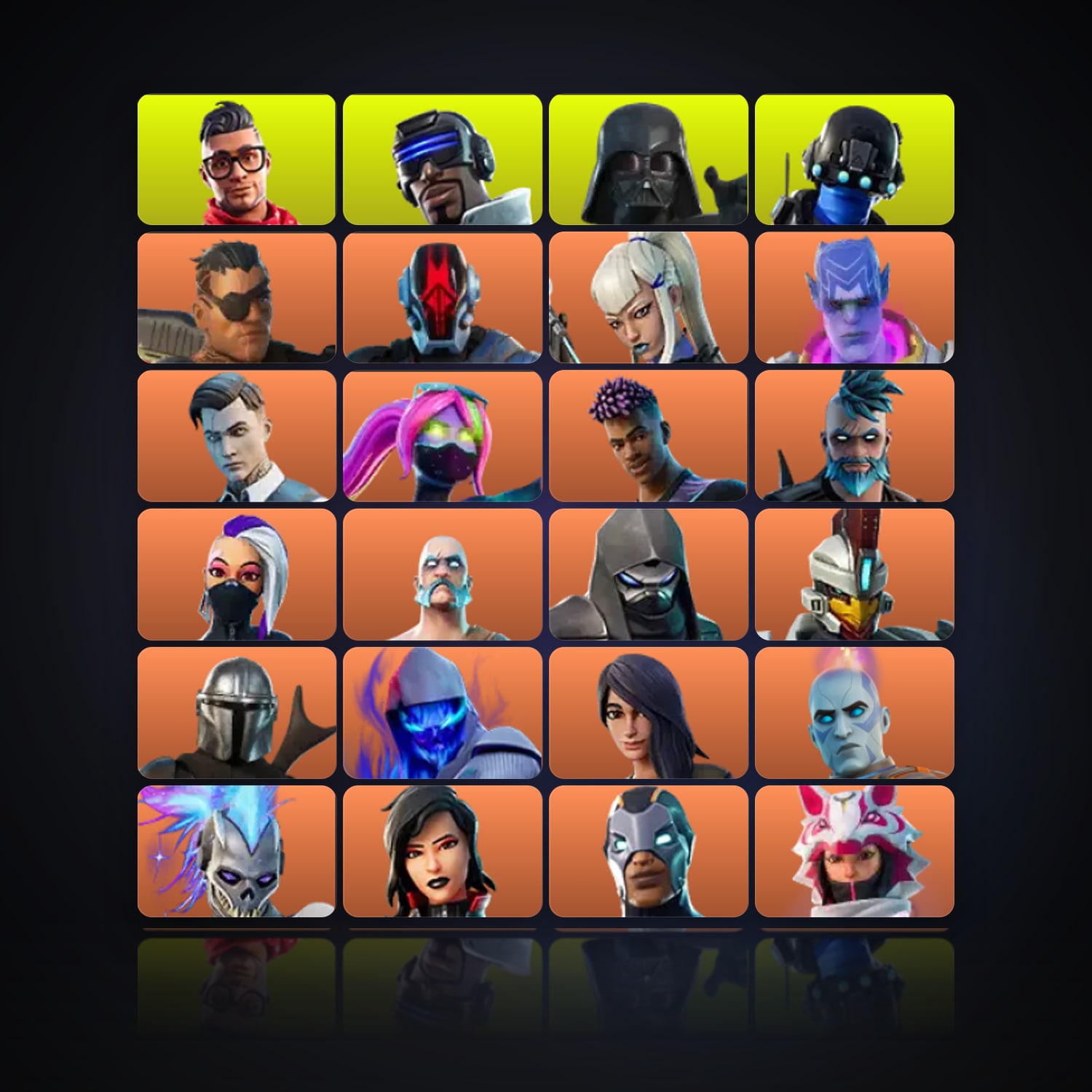 Fortnite | 323 Skins | 1.3K V-Bucks | Level 3779 | 377 Wins — HabibiAccounts