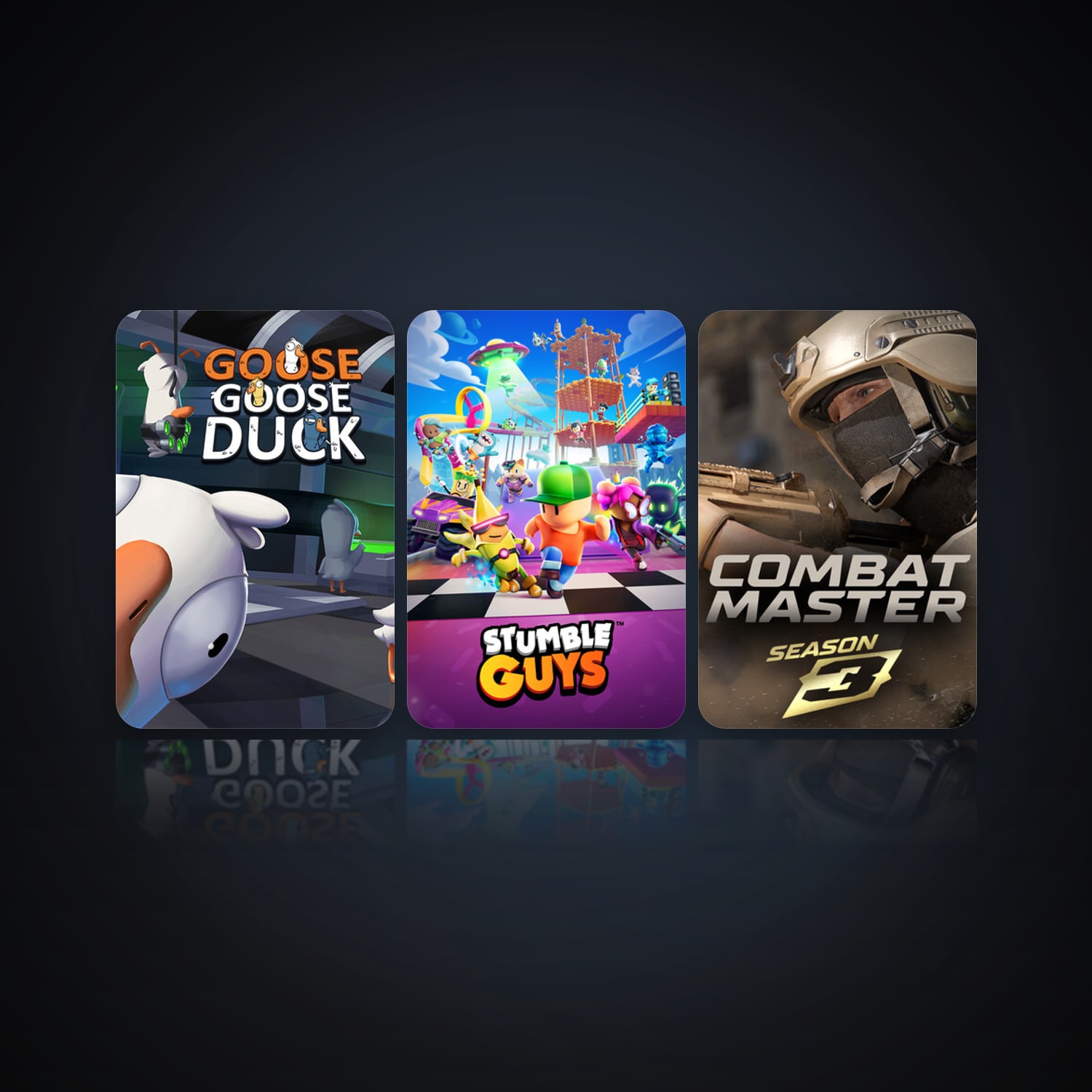 Goose Goose Duck & Stumble Guys | 15 Games | Clean — HabibiAccounts