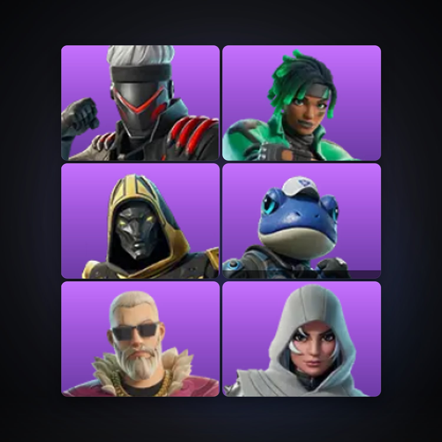 Fortnite | 6 Skins | 1.1K V-Bucks | Level 595 | 91 Wins — HabibiAccounts